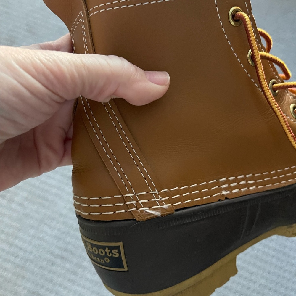 Brown and Black Duck Boots - Picture 4 of 6